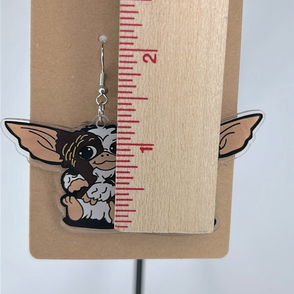 Gizmo Acrylic Drop Earrings - Picture 2 of 2